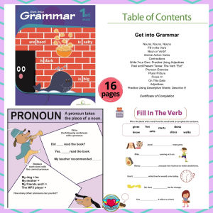 GRADE 1 (Reading & Writing) Workbook Worksheet Homeschool Learning Materials | RABAH UP STORE