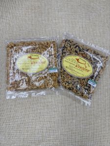 ขนมกระยาสารท"มรดกไทย"ทุกคำคือคุณค่า...จากภูมิปัญญาไทย มีขนาด45และ95กรัม รสแท้มรดกไทย หอม มัน กลมกล่อม 2-5ชิ้น