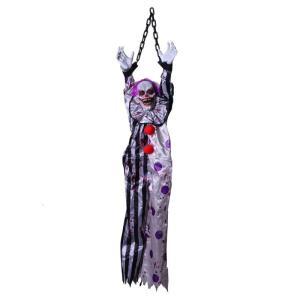 Realistic Animatronic Sound Activated Hanging Specter Props Halloweens Decoration For Haunted House Yard Display
