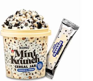 KONU MINI KRUNCH COOKIES AND CREAM + FREE SECRET GLAZE 50G