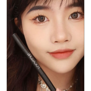 Bút chì kẻ lông mày FOCALLURE không thấm nước bền màu lâu trôi với 3 màu tùy chọn có đầu chải lông màu tiện dụng - INTL