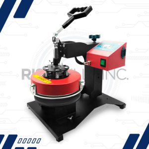 Risefully CUYI Digital Logo / Round Fan Heat Press Machine 8inches Circle