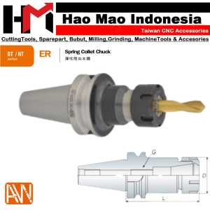 BT-ER Spring Collet Chuck BT40-ER40-80 Merk AnnWay Made In Taiwan