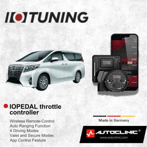 IOPedal Throttle Controller Toyota Alphard 2014-2024 Plug and play Made in Germany