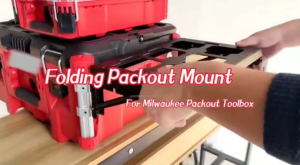 Collapsible Tool case Organizer Reinforced Frame And Flat Work area‌ Perfect For Repairs Assembly Maintenance Without Drilling Installation