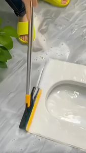 Cây Chà Sàn Nhà Tắm Đa Năng 2 Trong 1 Chổi Cọ Sàn Gạt Nước Phòng Tắm Nhà Vệ Sinh Lau Kính Tiện Dụng