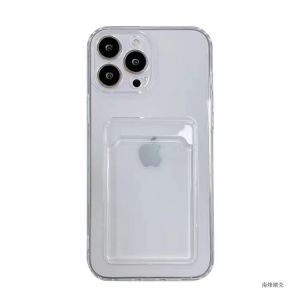 Clear Jelly case with card holder OPPO A3S A12E A5S A7 F9 A12 A9 A5 2020 A16 A16S A16K A76 A96 A55 A57 2022 Realme 5 5i 6i C3 9i 9 pro plus C12 C15 C21Y C25Y C25 C25S C31 C33 C35 Narzo 50 pro 50A prime 4G 5G