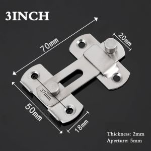 Grendel Overpal Gembok Selot / Kunci Pintu Geser Grendel / Kait Pintu Lemari Gembok Selot Sliding Door Lock