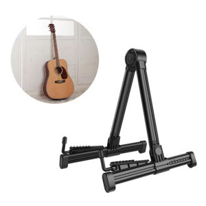 Universal Folding A-Frame Guitar Stand Adjustable Instrument Stand Vertical Type Guitar Stand