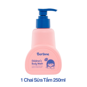 Sữa tắm trẻ em Borome Hoa cúc công thức dịu nhẹ an toàn cho làn da bé dung tích 250ml
