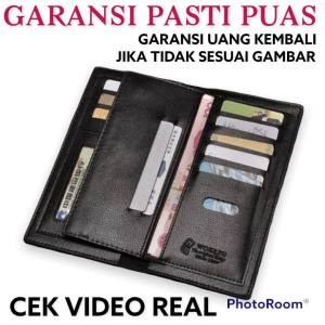 dompet panjang kulit pria dewasa / dompet atm kartu pria