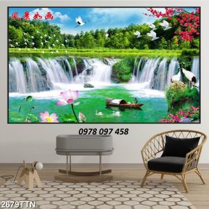 Tranh phong cảnh  thiên nhiên phòng khách