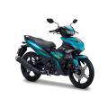 Cover Set Rapido Y15ZR V1 V2 Yamaha 2024 Grey Blue Cyan Ysuku Accessories Motor Y15 V1 V2 2024 Coverset Y15ZR Grey Biru. 