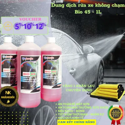 Dung dịch rửa xe không chạm - Nước rửa xe bọt tuyết - Ekokemika