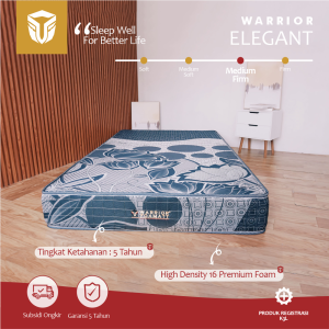 WARRIOR ELEGANT Kasur Busa 200 x 140 Tebal 20cm | Matras Kasur Foam Mattress Box | Kasur Murah