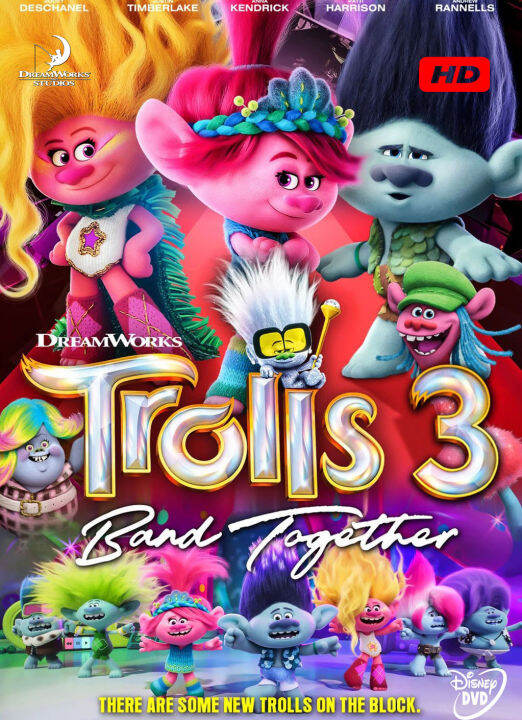 DVD Trolls Band Together f335 3 Lazada