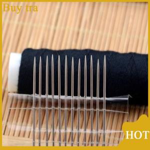 [Buytra] 25 chiếc kim may bằng thép không gỉ độ cứng cao kim may quần áo chữ thập
