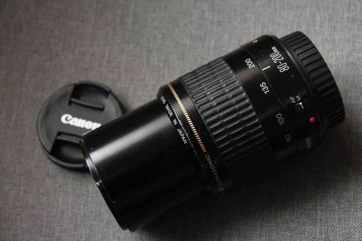 CANON EF 80-200 USM F เลนส์เทเลซูมกำลังขยายสูงราคา