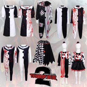 Bloody Clown Cosplay Costume Halloween Horror Cosplay Clown Stage Performance Costume Gifts