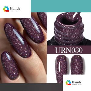 7.5ml Dark Purple Nail Gel Polish Soak Off UV LED Semi Permanent Gel Varnishes Manicure Nail Art Matte Top Coat