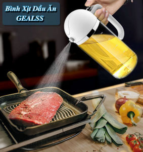 Bình Xịt Dầu Ăn GEALSS Cao Cấp Phun Dạng Sương Mù Đều Và Mịn - WorldMart