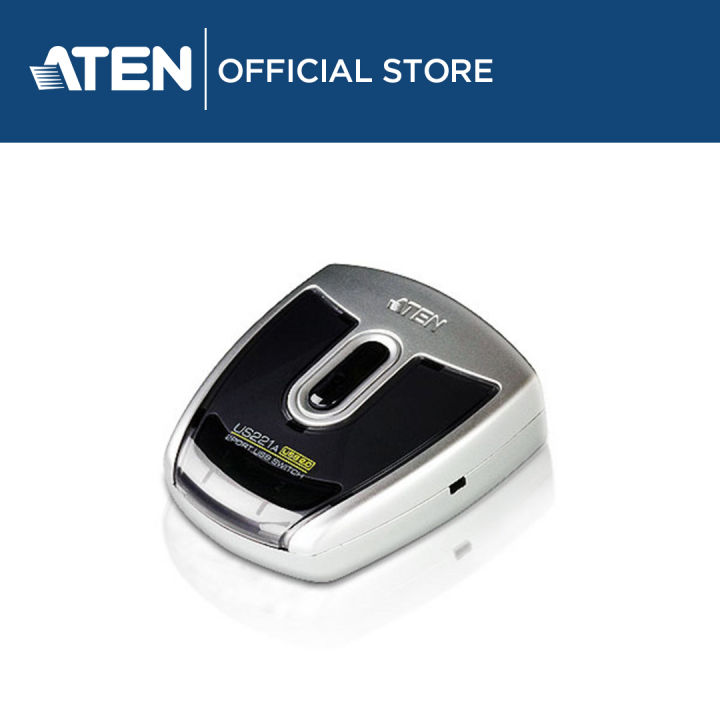 ATEN 2 Port USB 2.0 Switch Selector [CLEARANCE SALE] 2 IN 1 OUT with ...