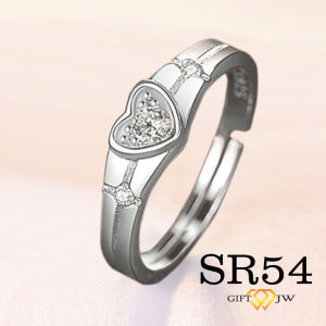 POS DARI KL - SR48 / CINCIN / SILVER RING / CINCIN SILVER PLATED / ADJUSTABLE RING / CINCIN PEREMPUAN / CINCIN PERAK