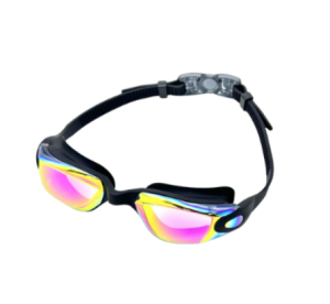 VisionGrip HD Anti-Fog Leakproof Swimming Goggles with UV Protection and Adjustable Strap for All Ages - One Size Fits All