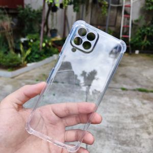 Ốp Lưng Samsung M53 5G/ M33 5G/ M23 5G Dẻo Trong Suốt Chống Sốc 4 Góc Có Gờ Bảo Vệ Camera