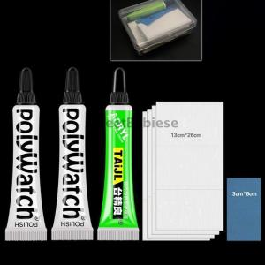 [COD] SweetBabiese Polywatch 5G Đồng Hồ Nhựa Acrylic Đồng Hồ Đánh Bóng Dán Scratch Remover Kính Sửa Chữa Sanding Dán