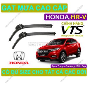 Gạt Mưa Lưỡi Silicon Kính Lái Honda HR-V Cặp Gạt M.ưa Kính Lái Honda HR-V Có Đủ S.ize Cho Các Đời Xe Honda HR-V