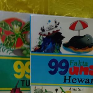 buku 99 FAKTA UNIK TUMBUHAN HEWAN DAN MANUSIA
