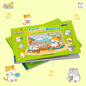 Sách - Sách Tô Màu - Chuyện của Mèo Cam và Hamster