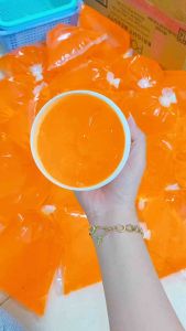 Lẻ bịch 1000g serum màu cam kích trắng cực mạnh  - whitening body serum 1kg