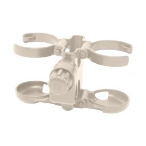 Stylish Baby Strollers Cup Holder Feature 360 Rotating Clamp and Foldable Design for Bottles Smartphones