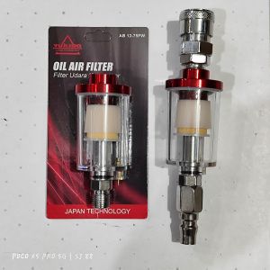 Saringan Udara Spray Gun  Air Water Oil Separator kompresor ( coupler SM20 + PF20) FILTER ANGIN KOMPRESOR FILTER UDARA COMPRESSOR SARINGAN ANGIN