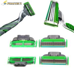 【New Arrival】Useful 4 x Man Shaver Razor Blade 3 Layer for Gillette Macth3 BG(All)