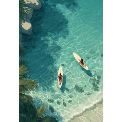 PhotoCustom rowing Painting By Numbers Frameless Crafts DIY Kits for Beginners SEASCAPE 40x50cm Handmade Digital Oil Number Painting Kits