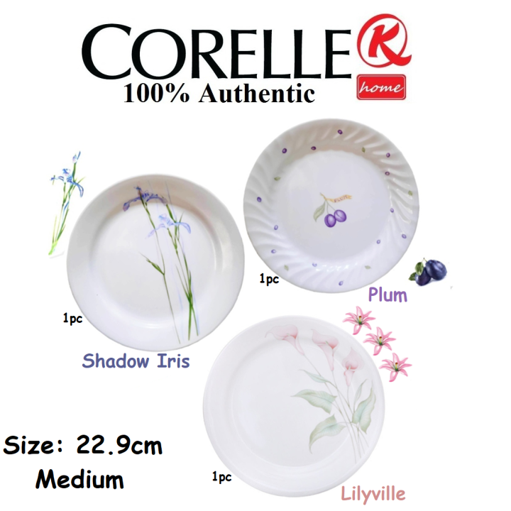 CORELLE Luncheon Plate Dishwasher Safe Dinner Plate