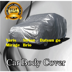 penutup selimut sarung body cover mobil yaris sirion mirage brio datsun go