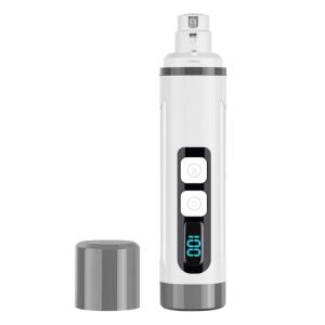 Low Noise Electric Nail Grinder For Pet 2 Speed Adjustment LED Ergonomic Claw Maintenances Nail Trimmer for Dog Cats