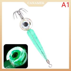[CANAMEK] เหยื่อตกปลาไฟ LED ทะเลลึกเรืองแสงปลาหมึกตกปลาอุปกรณ์ตกปลา