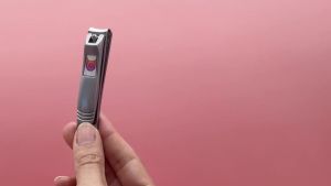 Bộ cắt móng tay bằng thép không gỉ CUTICOR dành cho móng dày kèm hộp đựng du lịch Kéo cắt móng chân kéo cắt móng tay lưỡi cong dành cho nam và nữ dùng tại nhà túi du lịch bộ dụng cụ vệ sinh cá nhân.