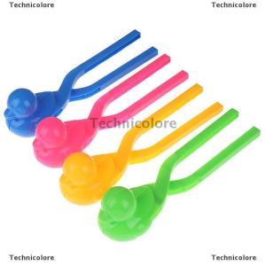 [COD] Technicolore การ์ตูนน่ารักเป็ดรูป Snowball Maker คลิปเด็กของเล่นกลางแจ้ง