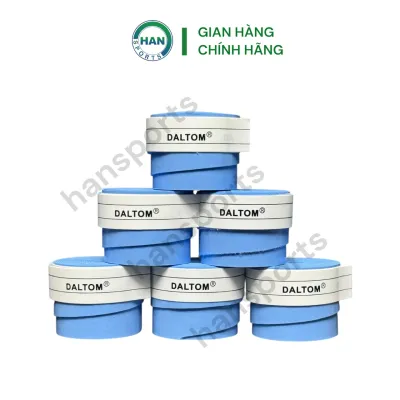 Quấn cán Daltom 2 lớp nilon quấn cán vợt cầu lông quấn cán pickleball quấn tennis đủ màu