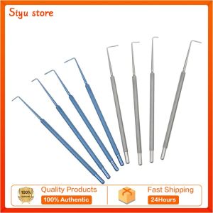 Ophthalmic Muscle Hook Titanium Alloy Stainless Steel Helveston Muscle Hook Ophthalmic Instrument