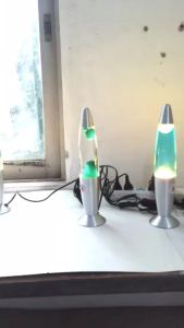 Creative Small Night Lamp Home European and American Style lava Onion Lamp lava Hardware Wax Lamp Volcanic Lava Lamp