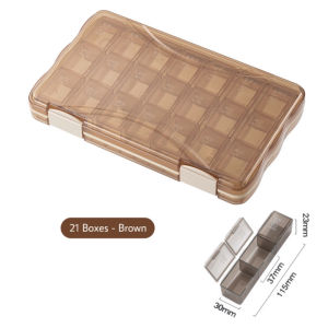 Large Capacity Weekly Pill Box Medicine Dispenser Pill Case Compartment Vitamin Tablet Organizer Storage Box 7 Days Pastillero 7-Day-Medicine-Box