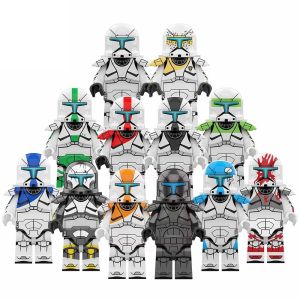 Nowy The Bad Batch stars war Minifigures Clone Troopers Blocks Toy