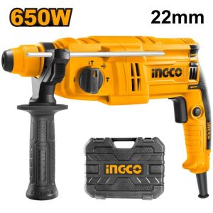 INGCO SDS PLUS 22MM 3 MODE 650W ELECTRIC ROTARY HAMMER RGH6528